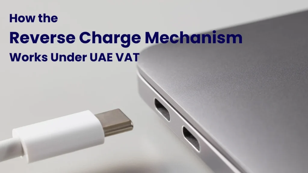 UAE VAT compliance concept with digital tax icons